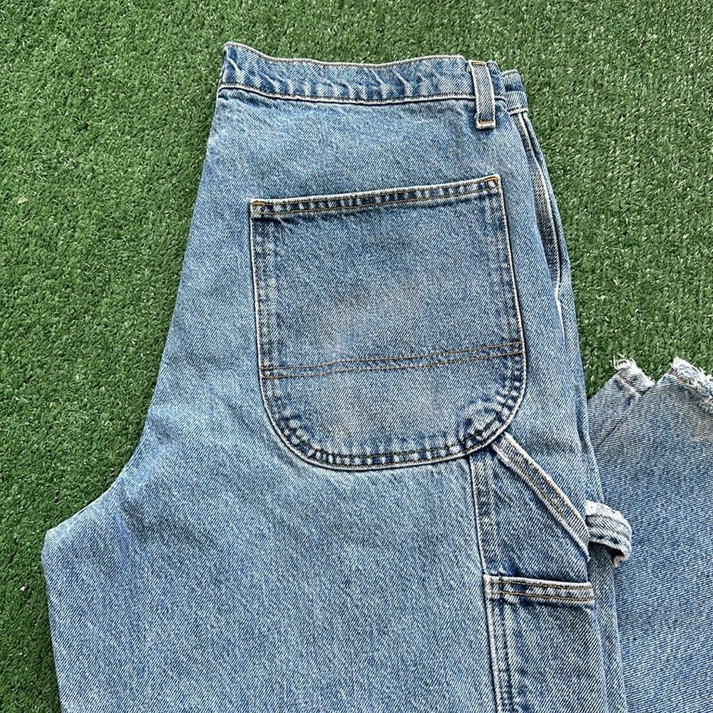 VINTAGE Y2K POLO RALPH LAUREN JEANS CARPENTER BAGGY STYLE MENS 33X32 - Picture 2 of 10